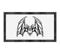 Azeeda 'Gothic Bat' Pet Feeding Mat (PM00037707)
