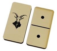 Azeeda 'Gothic Goat' Domino Set with Box (DM00059924)
