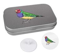 Azeeda 'Gouldian Finch' Golf Markers Gift Set (GO00079441)