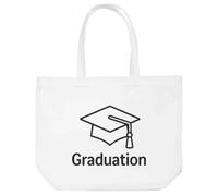 Azeeda 'Graduation Cap Academic' Tote Shopping Bag For Life (BG00084353)