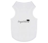 Azeeda 'Graduation Congratulations' Pet Dog/Cat T-Shirt, XS (PT00129016)