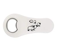 Azeeda 'Grazing Sheep' Bottle Opener Fridge Magnet (BO00039246)