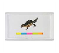 Azeeda 'Great Crested Newt Salamander' Sticky Note Ruler Pad (ST00044608)