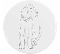 Azeeda 'Great Dane Puppy' Button/Lapel Badges (BB066282) | Pin Back Badges for Clothes, Bags, Accessories and Gifts