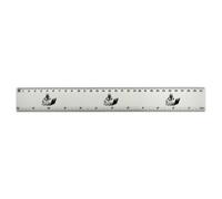 Azeeda 'Great Dane with Laptop' Plastic Ruler - 30cm (12in) (RL00118550)