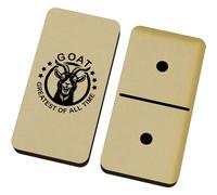 Azeeda 'Greatest Of All Time GOAT' Domino Set & Box (DM00054112)