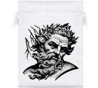 Azeeda 'Gr od Zeus' Satin Gift Bag - 20cm (SB00162142)
