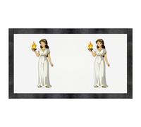 Azeeda 'Gr oddess Hestia' Pet Feeding Mat (PM00037223)