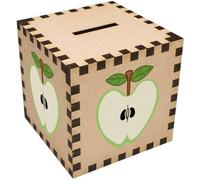 Azeeda 'Green Apple' Money Box/Piggy Bank (MB00069055)
