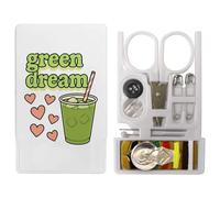 Azeeda 'Green Dream Matcha' Mini Travel Sewing Kit (SE00047705)