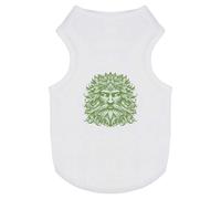 Azeeda 'Green Man Face' Pet Dog/Cat T-Shirt, M (PT00151294)