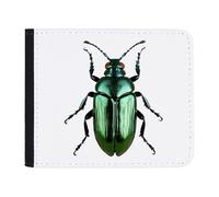 Azeeda 'Green Metallic Beetle' Wallet (WL00035715)