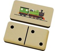 Azeeda 'Green Steam Train' Domino Set & Box (DM00055111)
