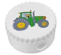 Azeeda 'Green Tractor' Compact Pencil Sharpener (PS00021852)