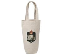 Azeeda 'Grill Master' Cotton Wine Bottle Gift/Travel Bag (BL00043940)
