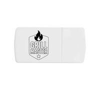 Azeeda 'Grill Master' Pill Box with Tablet Splitter (PI00037330)
