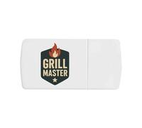 Azeeda 'Grill Master' Pill Box with Tablet Splitter (PI00037331)