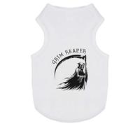 Azeeda 'Grim Reaper' Pet Dog/Cat T-Shirt, L (PT00185859)