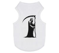 Azeeda 'Grim Reaper Standing' Pet Dog/Cat T-Shirt, S (PT00185809)