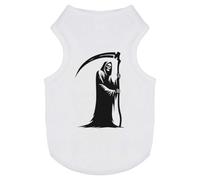 Azeeda 'Grim Reaper Standing' Pet Dog/Cat T-Shirt, XS (PT00185808)