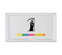 Azeeda 'Grim Reaper Standing' Sticky Note Ruler Pad (ST00046691)
