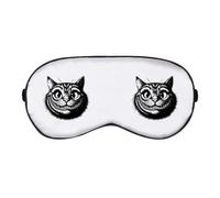 Azeeda 'Grinning Cheshire Cat' Sleep/Travel Eye Mask (EY00033007)