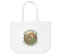 Azeeda 'Grow Your Own Food' Tote Shopping Bag For Life (BG00083551)