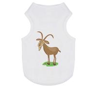 Azeeda 'Grumpy Billy Goat' Pet Dog/Cat T-Shirt, L (PT00111327)