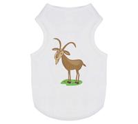 Azeeda 'Grumpy Billy Goat' Pet Dog/Cat T-Shirt, S (PT00111325)