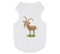 Azeeda 'Grumpy Billy Goat' Pet Dog/Cat T-Shirt, XS (PT00111324)