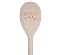 Azeeda 'Grumpy Dumpling' Wooden Spoon - 30cm (SO00030145)