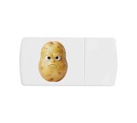 Azeeda 'Grumpy Potato' Pill Box with Splitter (PI00044901)