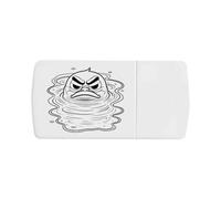 Azeeda 'Grumpy Puddle' Pill Box with Tablet Splitter (PI00044277)