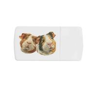 Azeeda 'Guinea Pig Couple' Pill Box with Splitter (PI00044585)