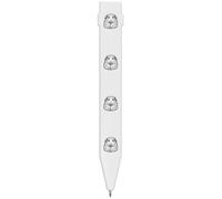 Azeeda 'Guinea Pig Eating Flower' Flat Magnetic Pen (MP00042147) | Fridge / Whiteboard Writing Tool for Notes, Lists and Reminders