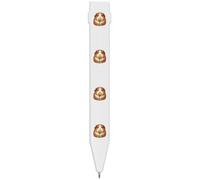 Azeeda 'Guinea Pig Eating Flower' Flat Magnetic Pen (MP00042148) | Fridge / Whiteboard Writing Tool for Notes, Lists and Reminders