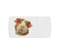 Azeeda 'Guinea Pig Portrait' Pill Box with Splitter (PI00044583)