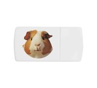 Azeeda 'Guinea Pig Portrait' Pill Box with Tablet Splitter (PI00038513)