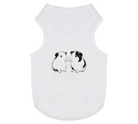 Azeeda 'Guinea Pigs Eating' Pet Dog/Cat T-Shirt, M (PT00161070)