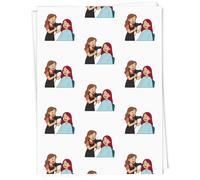 Azeeda 'Hair Stylist & Client' Gift Wrap Paper (GI00115227)