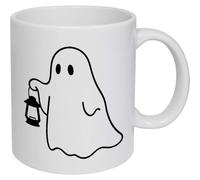 Azeeda 'Halloween Ghost' Ceramic Mug - 320ml (11oz) (MG00106938)