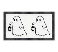 Azeeda 'Halloween Ghost' Pet Feeding Mat (PM00039120)