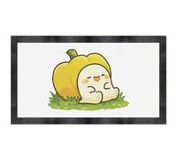 Azeeda 'Halloween Ghost & Pumpkin' Pet Feeding Mat (PM00040163)