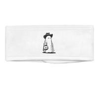 Azeeda 'Halloween Ghost Wearing Cowboy Hat' Beauty Head Band/Hair Band (HB00045897)