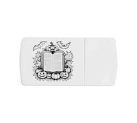 Azeeda 'Halloween Spellbook' Pill Box with Splitter (PI00046351)