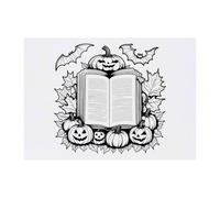 Azeeda 'Halloween Spellbook' Temporary Tattoo - A6 (TO00108257)