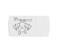 Azeeda 'Hanging Bat' Pill Box with Splitter (PI00045965)