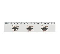 Azeeda 'Hanging Bat' Plastic Ruler - 15cm (RL00117423)