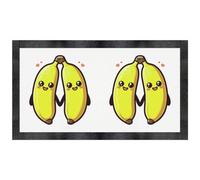 Azeeda 'Happy Bananas' Pet Feeding Mat (PM00041251)