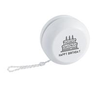 Azeeda 'Happy Birthday Cake' Retro Style Yo-Yo (YY00051085)